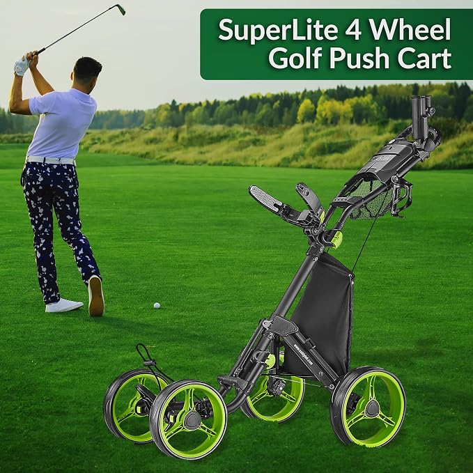 Caddytek Golf Explorer V8 Superlite Deluxe Push Cart