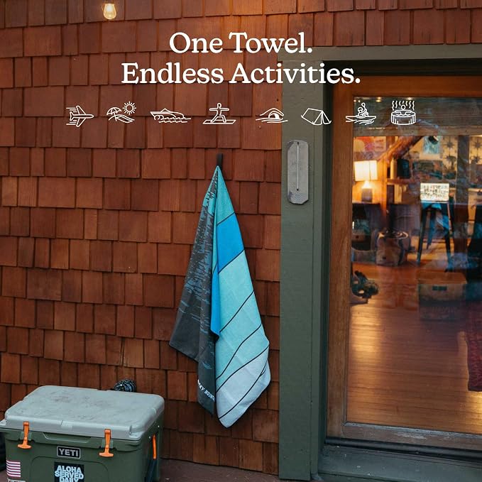 Nomadix Original Towel - National Parks- Perfect for Beach, Pool, Travel, Camping, Yoga - Made with Recycled Materials - Super Absorbent - Sand Resistant
