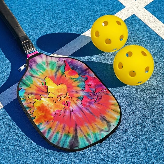 Pickleball Paddle Covers Only for Men and Women Zipper Closure Protection and Decoration