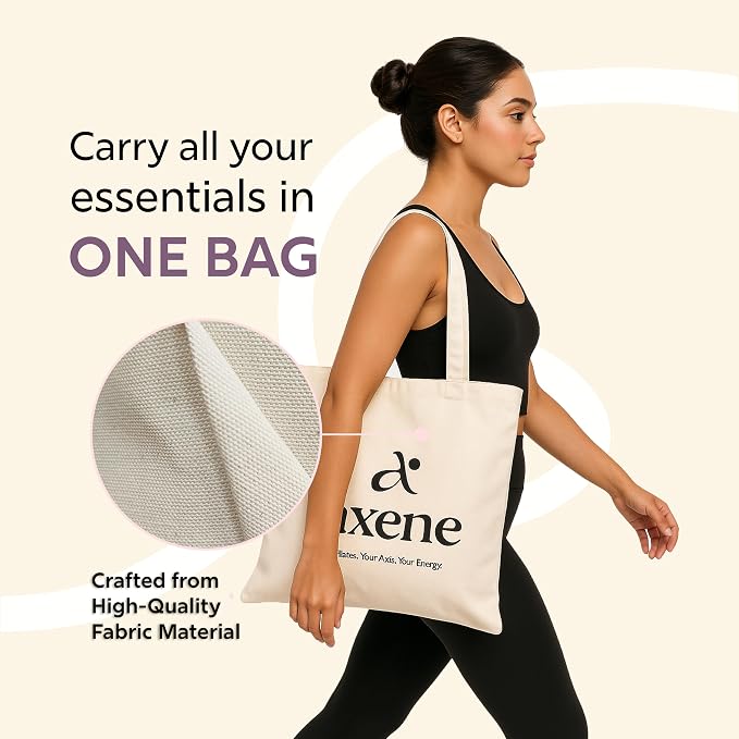 Axene Pilates Ring Kit for Home Workouts – 14" Magic Circle, Pilates Equipment Set for Women | Resistance Bands, Core Sliders, Non-Slip Socks, Bilingual Guide & Carry Bag