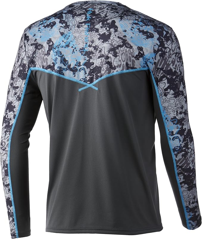 HUK Men's Icon X Long Sleeve Shirt, Performance Fishing Shirt