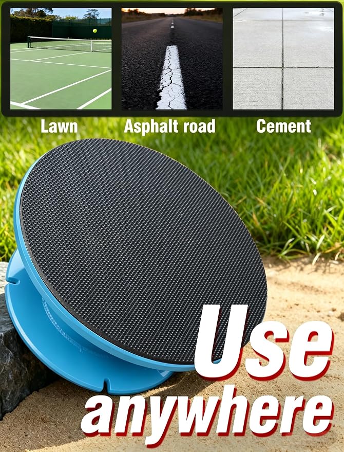 VAIIO Professional Tennis Trainer - Full Metal Portable Solo Rebounder with 3 High-Elastic String Balls, Ideal for Adults, Kids, Beginners & Advanced Players