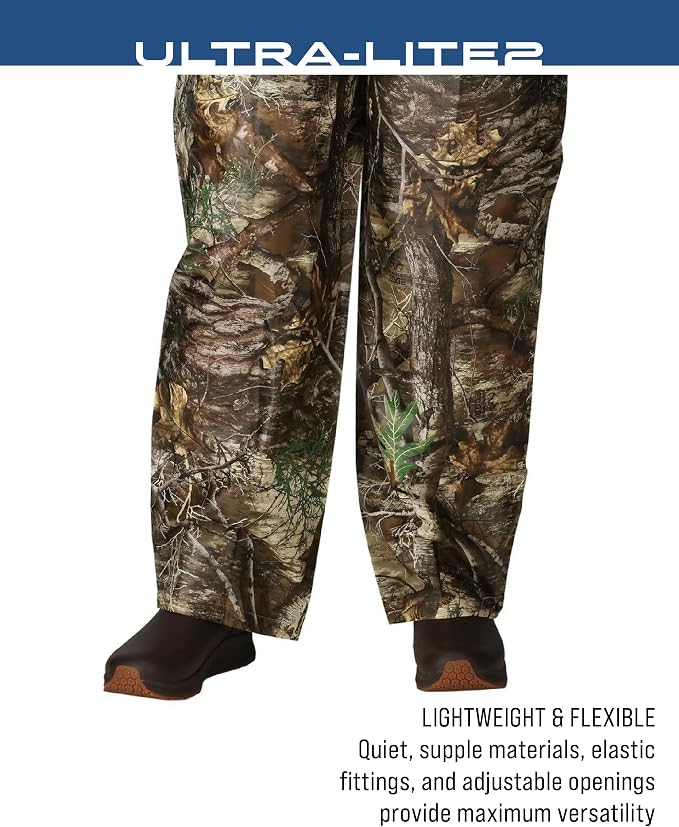 FROGG TOGGS Men's Ultra-Lite2 2-Layer Waterproof Breathable Rain Suit