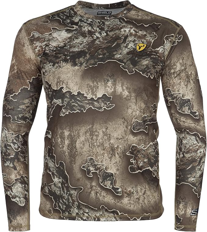 Scent Blocker Shield Series Angatec Performance Shirt, Hunting Clothes for Men (RT Excape, XX-Large)