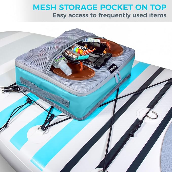 SUP-Now Paddle Board Accessories Cooler with Waterproof Phone Case – Essential SUP Accessories for Paddleboarding