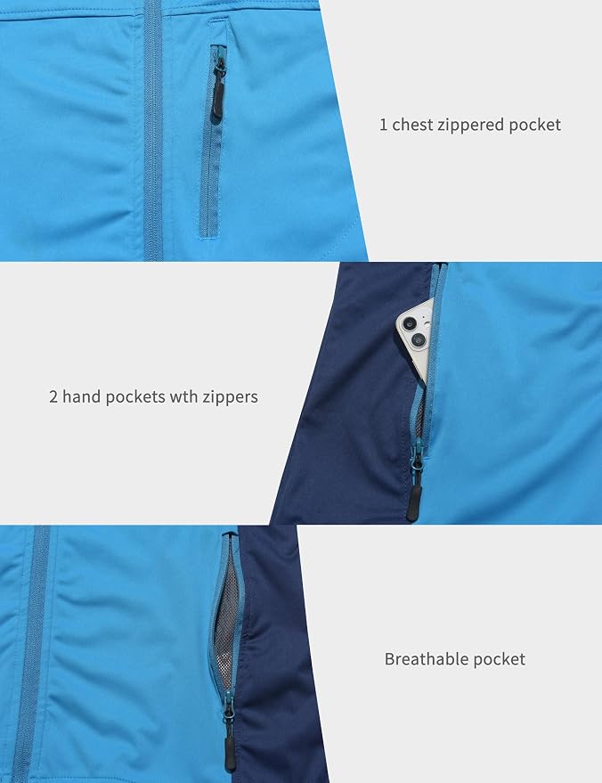Little Donkey Andy Lightweight Cycling Vest Windproof Sleeveless Jacket for Women Water-Repellent Stretch Vest for Running