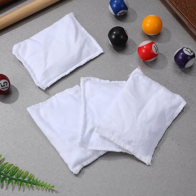 Toddmomy Talc Powder Bag for Billiards, Talcum Powder Bag for Billiard Pool Dry Hands and Improved Cue Control