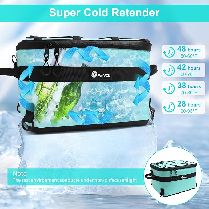 Paddle Board Cooler Bag - Waterproof SUP Bag for Stand Up Paddle Board and Kayak - Leakproof Inflatable Storage for SUP Accessories - Essential Paddleboarding Gear for Water Storage