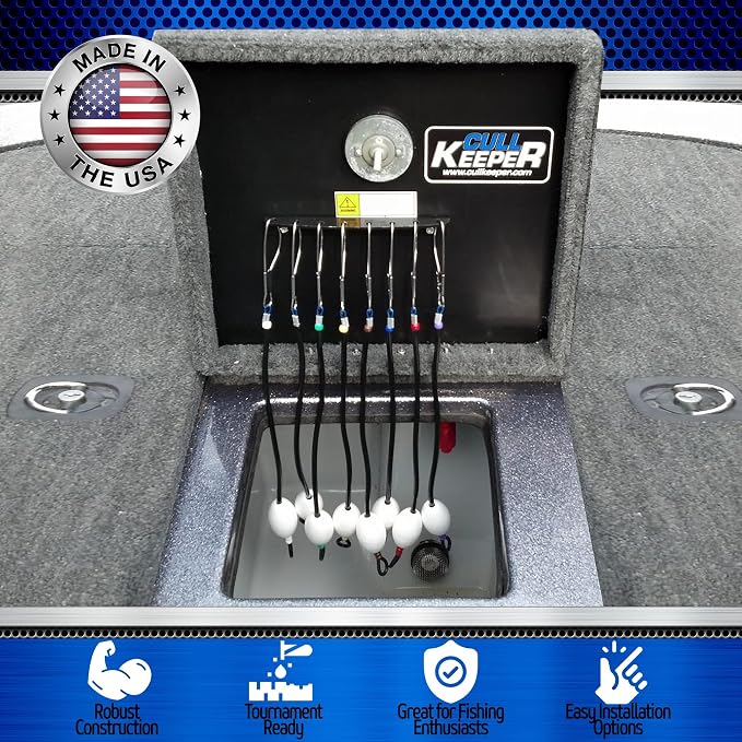 PROcise Outdoors Cull Keeper Professional Fishing Gear - Culling System for Bass Fishing Tournament - Fishing Accessories for Organizing Fishing Bobbers & Buoys - Buoy Keeper Fishing Gifts for Men