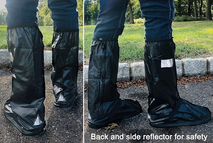 Waterproof Shoe Covers Rain Shoe Covers Slip Resistance Galoshes Rain Boots Over Shoes