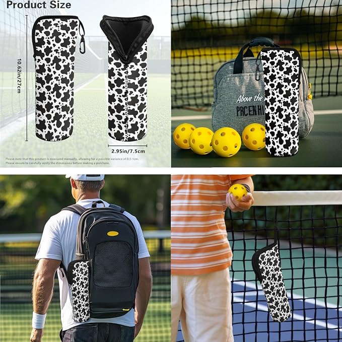 Pickleball Paddles Set 3PCS Pickleball Paddle Case Pickleball Racket Pickleball Bag Ideal for Beginners Gifts