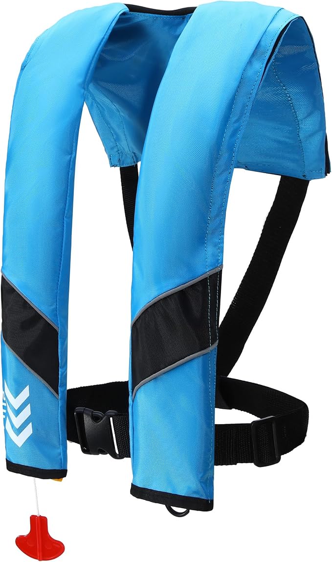 Automatic Inflatable Life Jackets for Adults Life Vests PFD Low Profile Load Capacity Up to 330lbs
