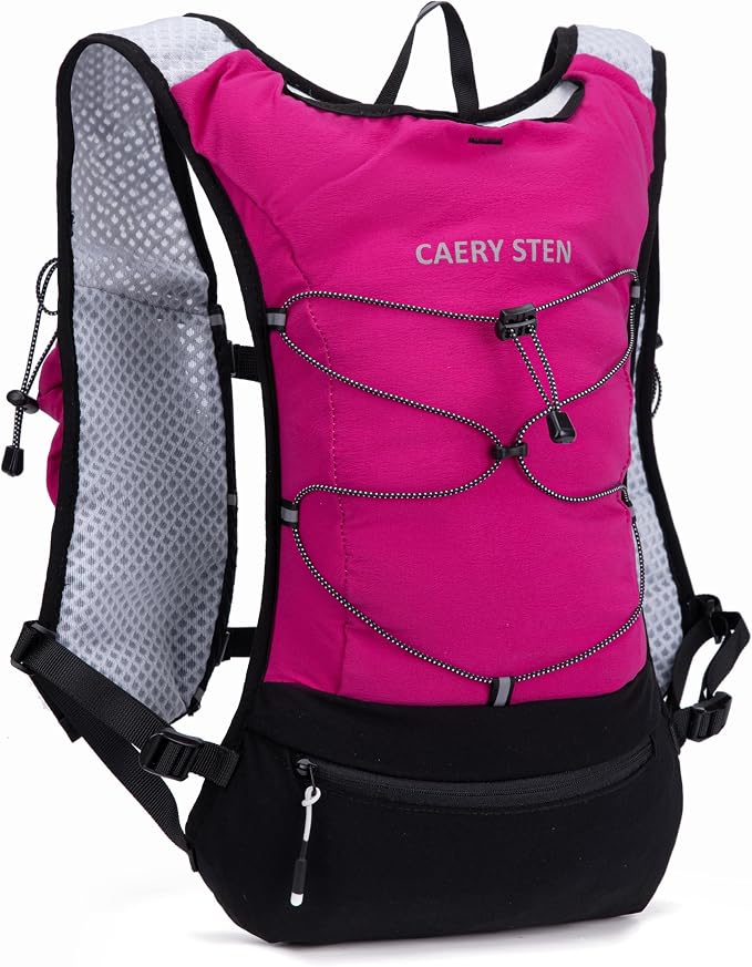 Lightweight Hydration Backpack, 1.5L Water Bag Running Vest | Marathon, Hiking, Cycling, Breathable Adjustable Design, Men & Women