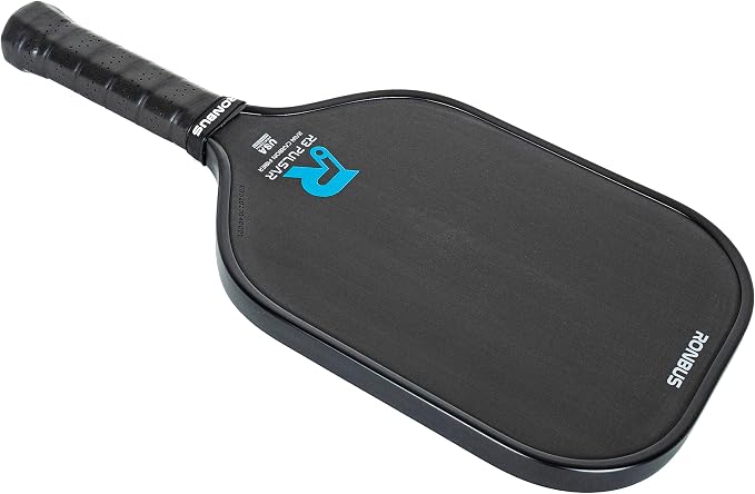 Ronbus R1/R3 Pulsar Thermoformed Raw Toray T700 Carbon Fiber Pickleball Paddle with 16 mm Polypropylene Honeycomb Core