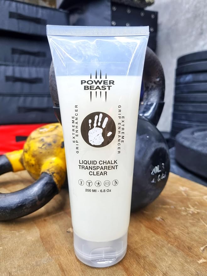 Clear Liquid Chalk, Non Sticky Grip Enhancer, Dry Hands, Transparent Liquid Chalk, Anti-Slip Solution, Dry Grip for Tennis, Golf, Pole Dancing, Gaming, and All Sports