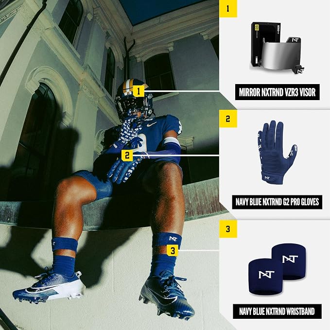 Nxtrnd G2 Pro Football Gloves, Men's Ultra Sticky Elite Receiver Gloves