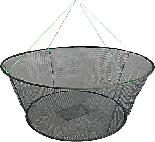 Foldable Fish Catching Net, Hand Cast Cage for Shrimp and Crab