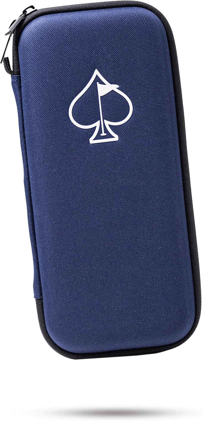Pins & Aces Glove and Accessory Caddie - Your All-in-One Solution for Organizing and Carrying Essential Golf Accessories On The Course (Navy)