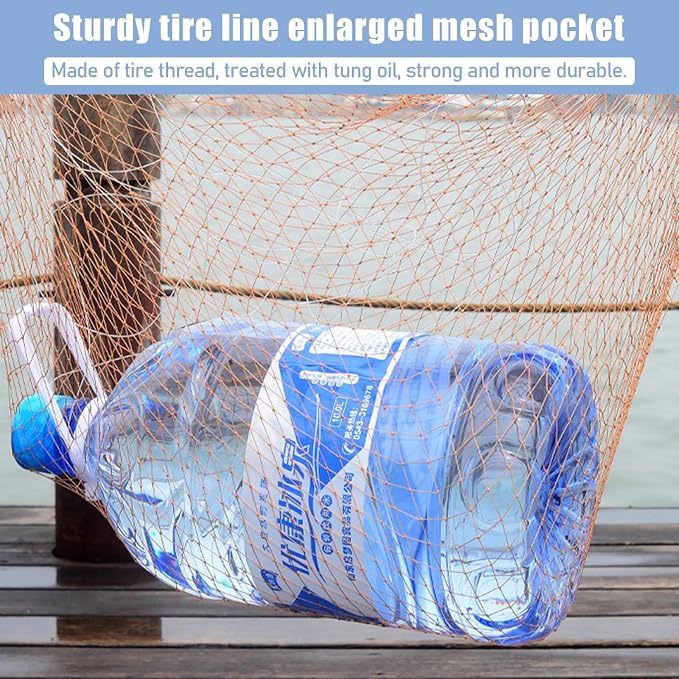 Alvinlite Cast Net for Bait Trap Fish 8ft 10ft 12ft 14ft 16ft Radius Fishing Cast Net Throw Cast Net with Heavy Duty Zinc Sinker for Freshwater and Saltwater