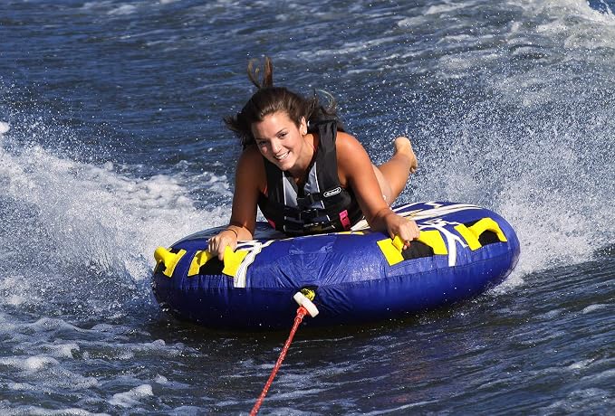 Airhead Strike, 1 Rider Towable Tube for Boating