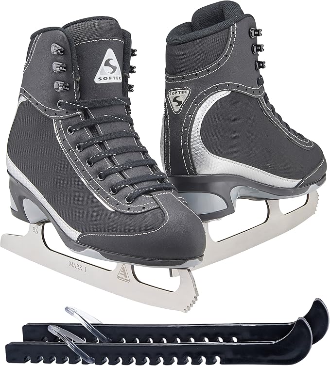 Jackson Ultima Softec Vista Women's/Girls Figure Skates Bundle with Guardog Skate Guards