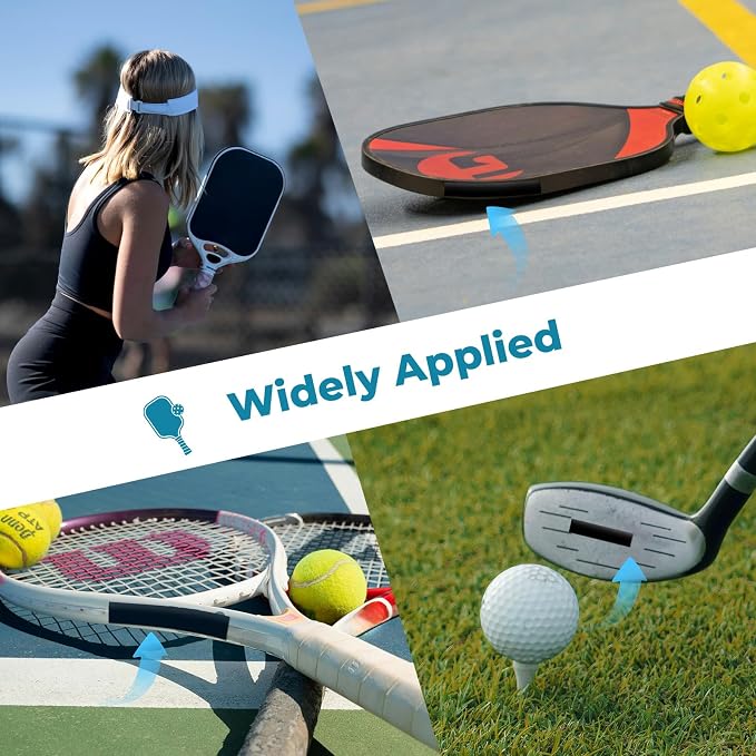 Tungsten Weight Tuning Tape, 60 Inch High Density Balance Strip, 0.5g/in & 1g/in Two Density Options, Non-Toxic Strong Adhesive Weight Strip for Pickleball Paddles, Golf Clubs & Tennis Rackets