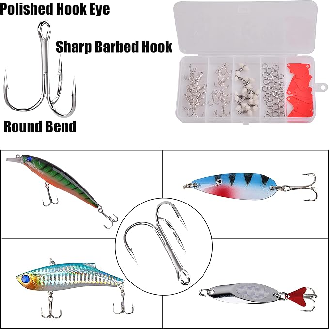 Spinner Making Kit Fishing Lure Making Kit DIY Fishing Lures Spinnerbaits Spoon Rigs Making Kit Colorado Spinner Blades Lure Making Make Your Own Lures for Bass Trout Walleye