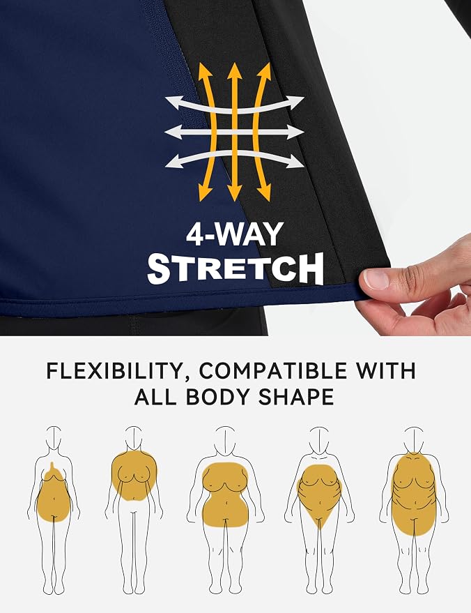 Little Donkey Andy Windproof Sleeveless Vest Jacket for Women, Water-Repellent Stretch Sports Vest for Cycling, Running
