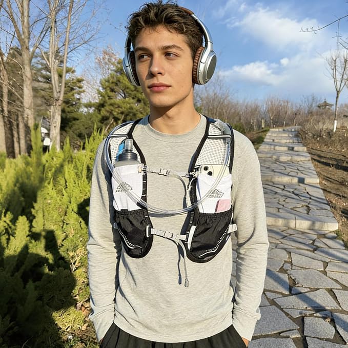 TRIWONDER Hydration Vest Running Backpack for Men & Women, Water Pack for Hiking, Camping, Climbing & Cycling, Lightweight Daypack