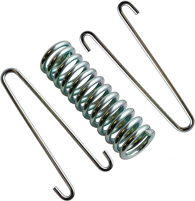 Porch Swing Spring 1-9/16 x 7 Inches Heavy Duty Drawbar Style for Swings, Hammocks, Sunshade Sails, Large Dog Chain Leash, Boxing Bags, Gym & Patio (2 Pack)