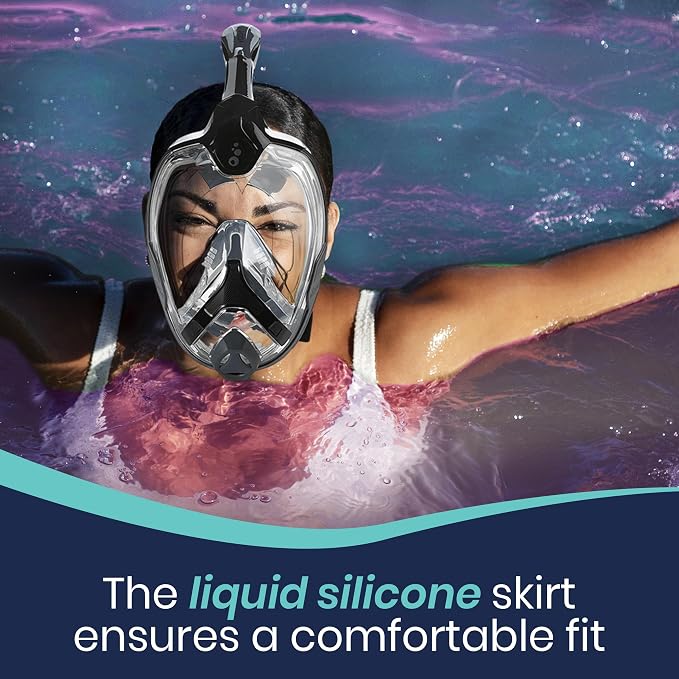 Phantom Aquatics Voda Full Face Snorkel Mask