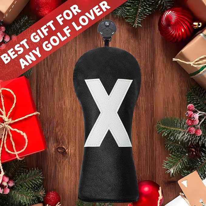 Premium Golf Head Covers - Golf Driver Head Covers, Protects Against Scratches and Damage, Specifically Designed for Fairway Woods.