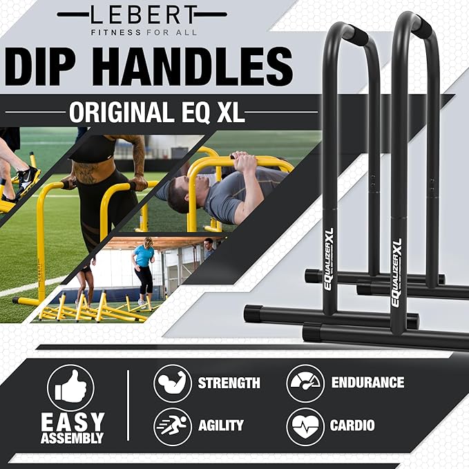 Lebert EQualizer Total Body Strengthener – Dip Station - Standard & XL