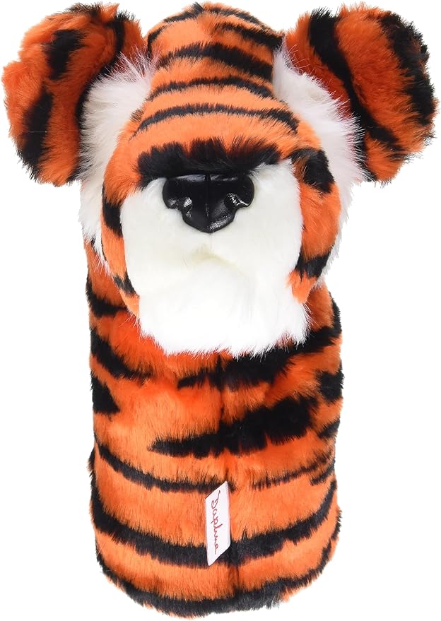 Daphne’s Headcovers Tiger Headcover Funny Golf Club Cover Stylish Protection for Club Driver Headcover for Men and Women