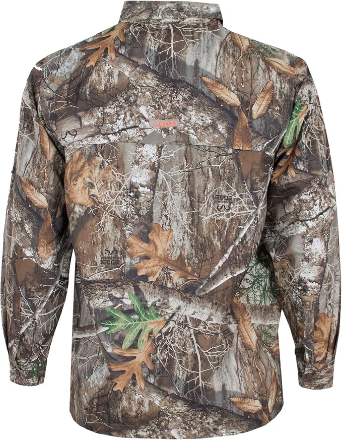 HABIT Men's Hatcher Pass Long Sleeve Camo Guide Shirt
