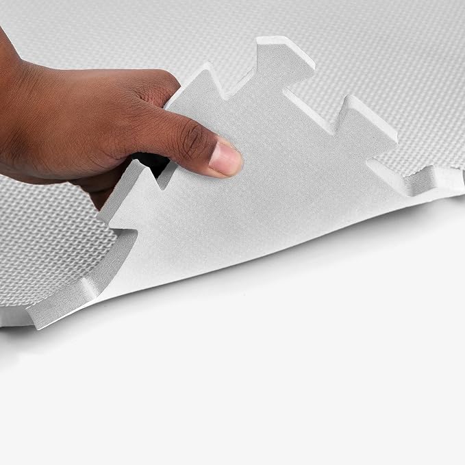 Flooring Inc's Puzzle Exercise Mats, EVA Foam Interlocking Floor Mats for Protective, Cushioned Workout Flooring for Home and Gym Equipment, Multiple Sizes & Colors