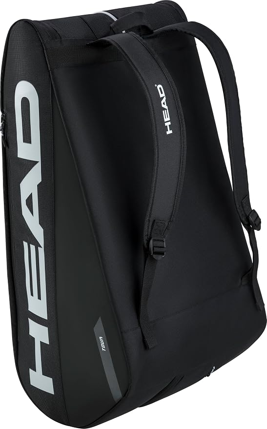 HEAD Tour Racquet Bag XL (12R) Tennis Bag - Holds Up to 12 Racquets, CCT+ Climate Control Technology, 3 Main Compartments, Shoe Pocket & Backpack Carry System