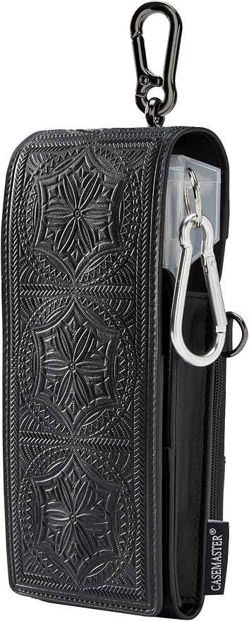 Casemaster Voyager Leatherette Wallet with Nomad Case, Holds 3 Steel Tip or Soft Tip Darts Fully Assembled, Portable Storage Accessories