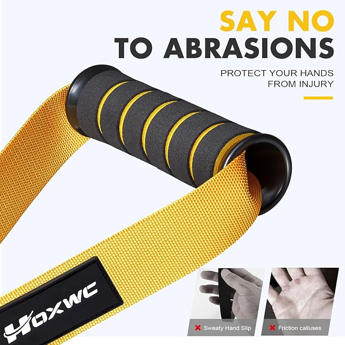 HOXWC Resistance Bands, Heavy Duty Pull Up Resistance Band with Door Anchor, Handles, Exercise Bands for Working Out Men&Women, Ideal for Pull Up, Muscle Training, Physical Therapy, and Home Workouts