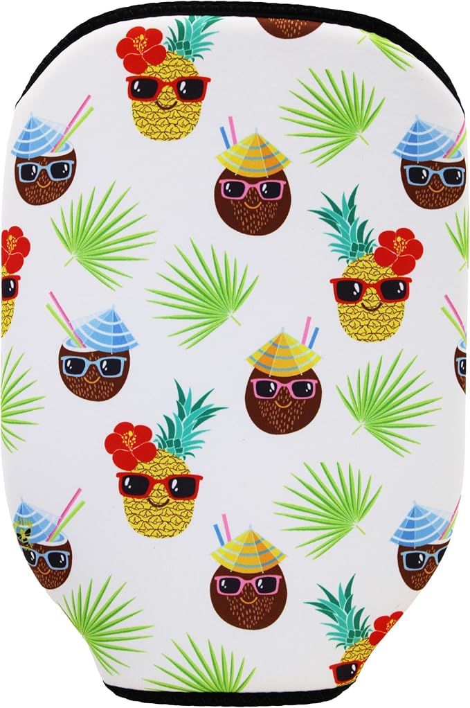 BeeJos Hawaiian Collection: Premium Slip-On Pickleball Paddle Cover-Fits Standard Size Paddles-Zipperless (Paddle not Included)