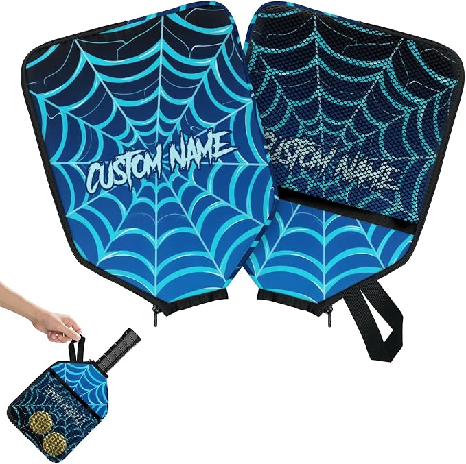 Personalized Pickleball Paddle Cover, Robust & Waterproof Custom Pickleball Paddle Case for Ultimate Protection
