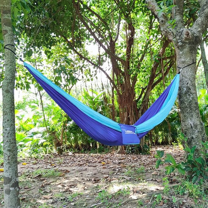 Forbidden Road Camping Hammock 400lbs Capacity Portable Hammock for Outside, Backyard, Travel, Backpacking, Beach