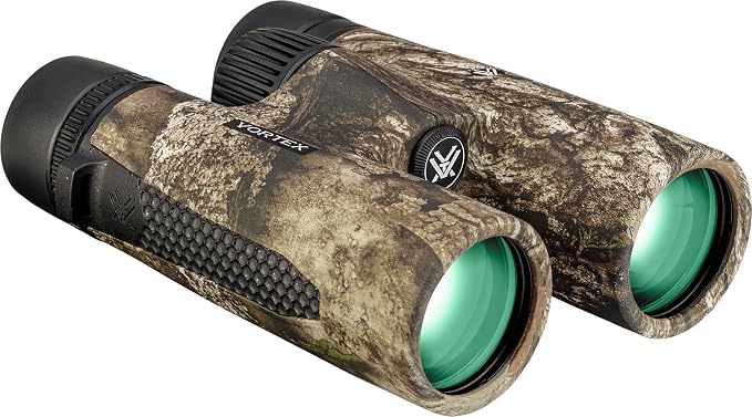Vortex Triumph HD 10x42 Binoculars (Realtree APX) | HD Optics, Tripod Adaptable, Waterproof, Fogproof, Shockproof, Included Glasspak Harness - Unlimited, Unconditional Warranty