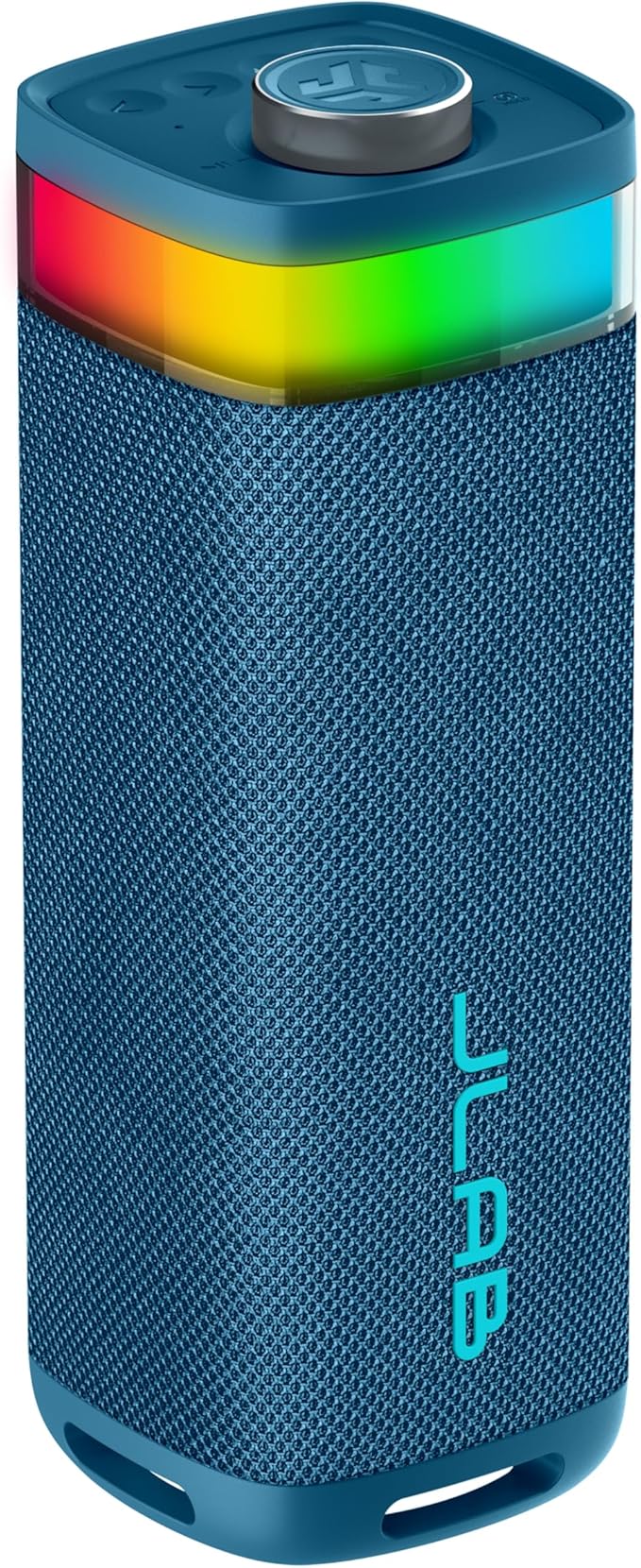 JLab, JBuds Party, Portable Bluetooth Speaker, Waterproof, RGB Lighting, Multi-Speaker Connect, Navy