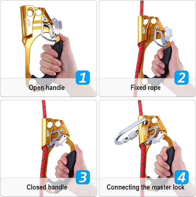 WILDKEN Rope Protector/Climbing Hand Ascender