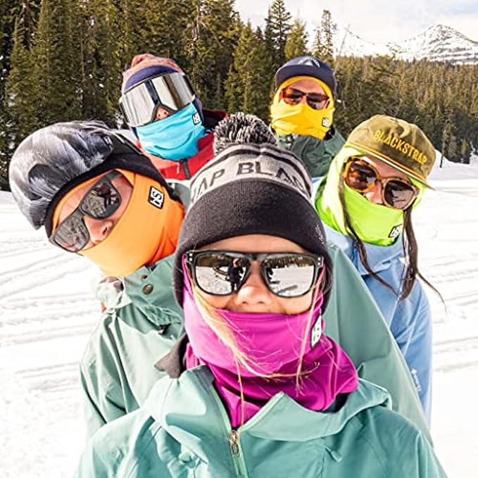 BLACKSTRAP Hood Balaclava Face Mask – Cold Weather Ski Mask, Breathable, Moisture-Wicking, and Helmet-Compatible