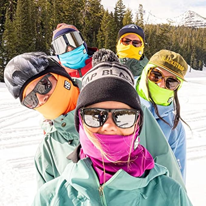 BLACKSTRAP Hood Balaclava Face Mask – Cold Weather Ski Mask, Breathable, Moisture-Wicking, and Helmet-Compatible