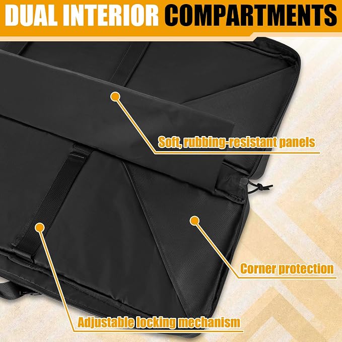 28" 32" 36" 42" 46" 48" 51" 55" Soft Double Rifle Bag, Portable Long Rifle Bag for Outdoor Hunting Shooting, Gun Case Storage & Transportation, with Multiple Colors