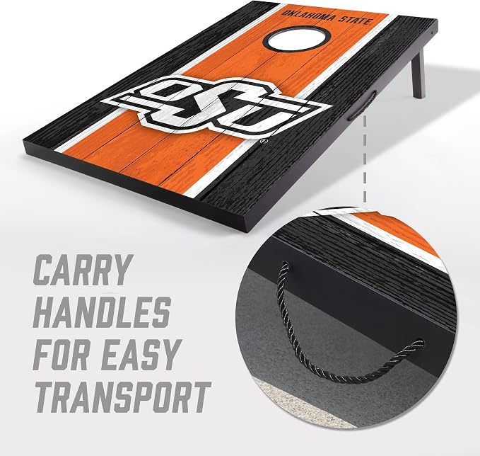 YouTheFan NCAA 2' x 3' Portable Cornhole Game with Logo Bags
