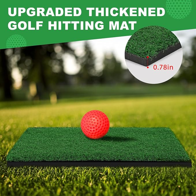 TOY Life Golf Cornhole Game Golf Corn Hole Set Chipping Golf Game Adults Kids Backyard Golf Game Golf Yard Corn Hole Game Golf Training Equipment Chipping Outdoor Indoor Golf (NO Club Included)